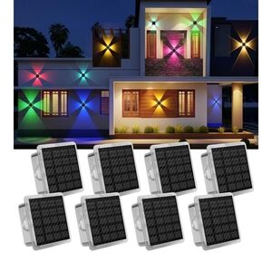 Multicolor Solar LED Wall Lights